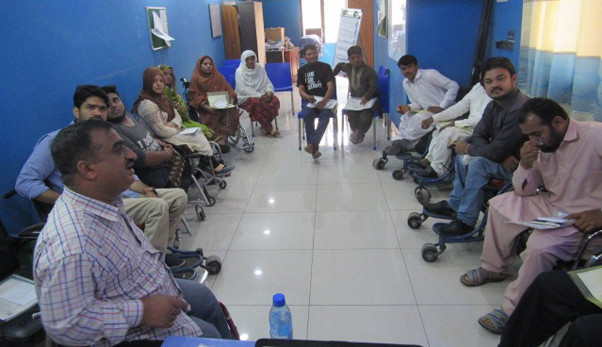 A meeting of CBID Sindh is in progress