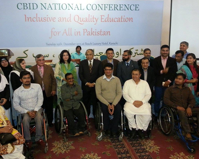Community training workshop with persons with disabilities